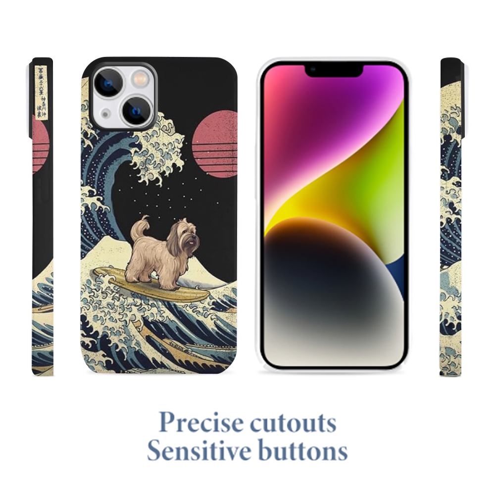 Surfing Dog Phone Cases