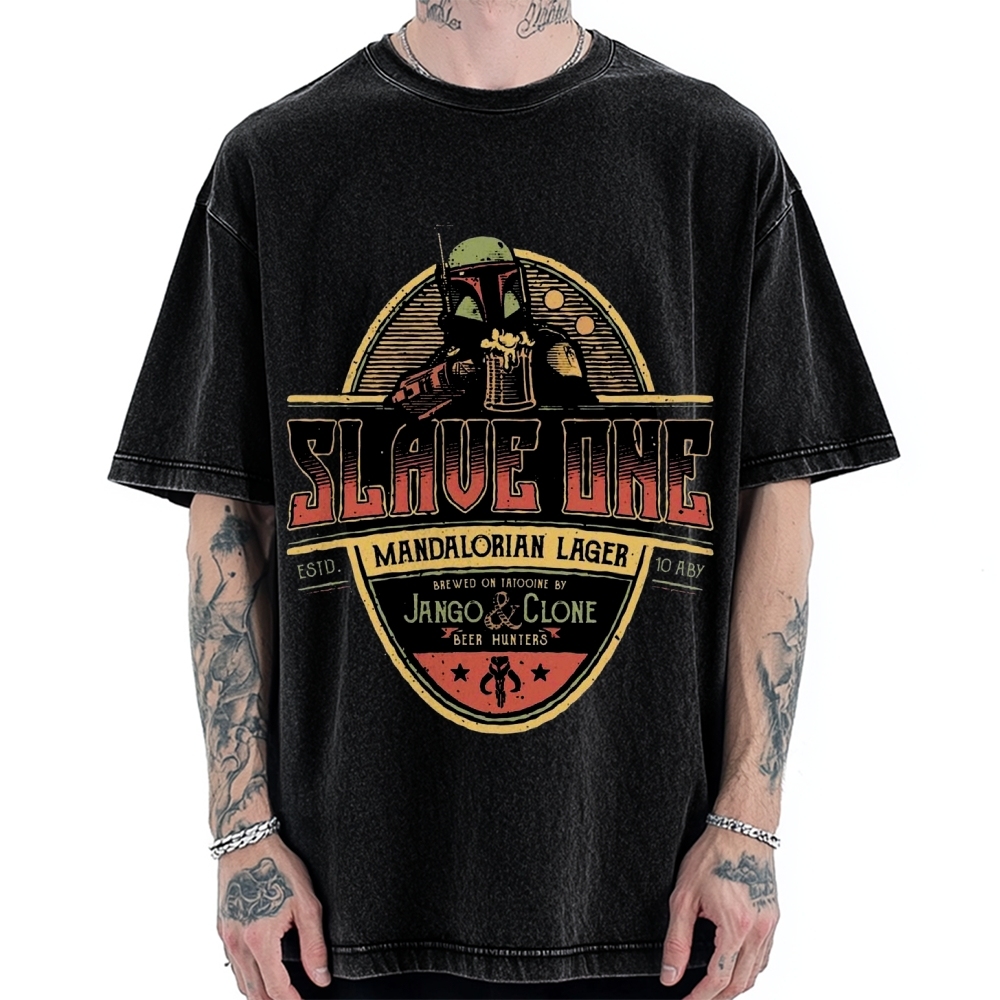 Slave One Lager   Long Sleeve  Vintage Washed T-shirt