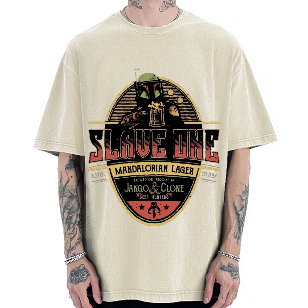 Slave One Lager   Long Sleeve  Vintage Washed T-shirt