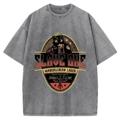 Slave One Lager   Long Sleeve  Vintage Washed T-shirt