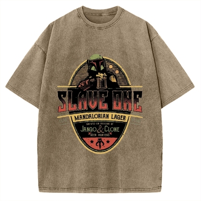 Slave One Lager   Long Sleeve  Vintage Washed T-shirt