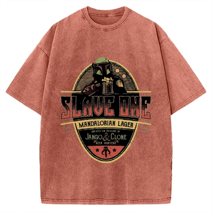 Slave One Lager   Long Sleeve  Vintage Washed T-shirt