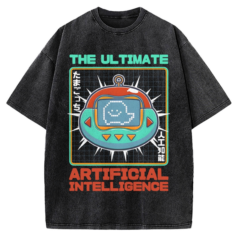 Virtual Pet Vintage Washed T-shirt