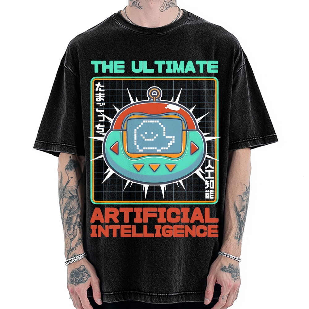 Virtual Pet Vintage Washed T-shirt