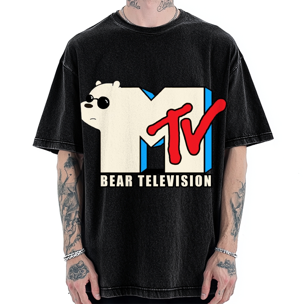 Bear MTV Vintage Washed T-shirt