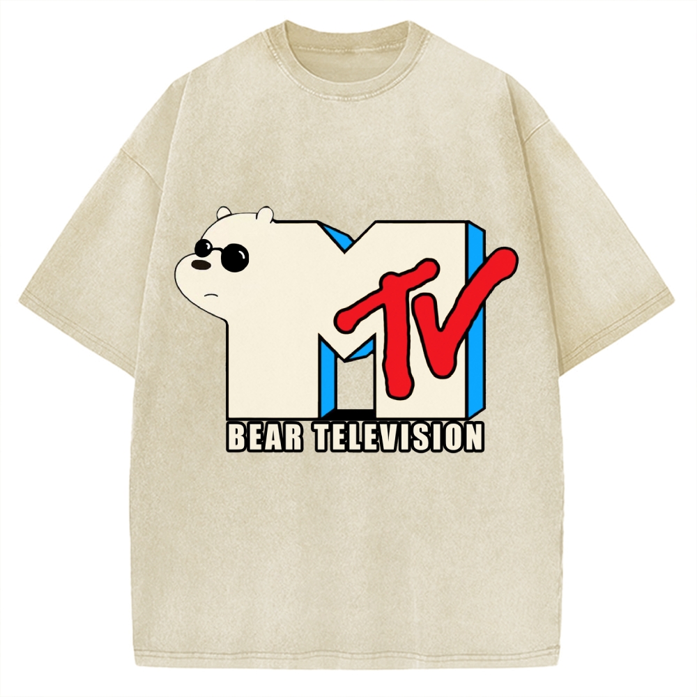 Bear MTV Vintage Washed T-shirt