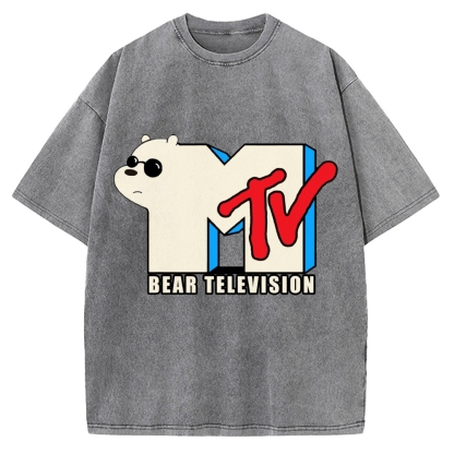 Bear MTV Vintage Washed T-shirt