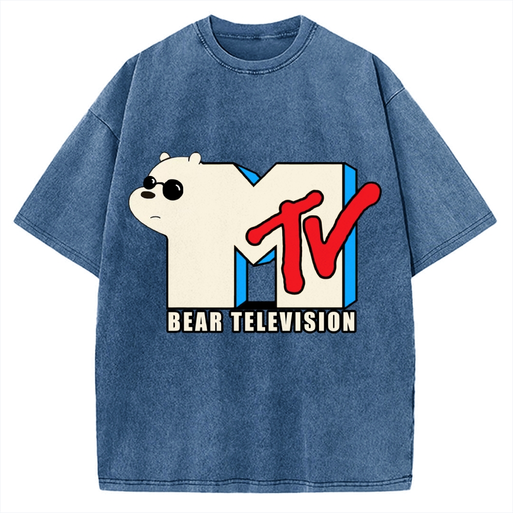 Bear MTV Vintage Washed T-shirt