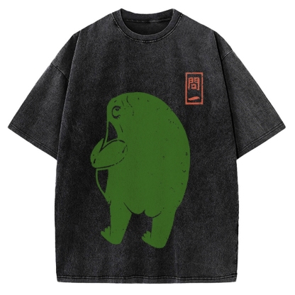 Frog Butt Vintage Washed T-shirt