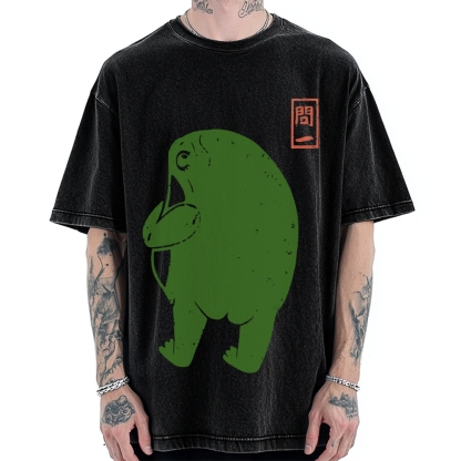 Frog Butt Vintage Washed T-shirt