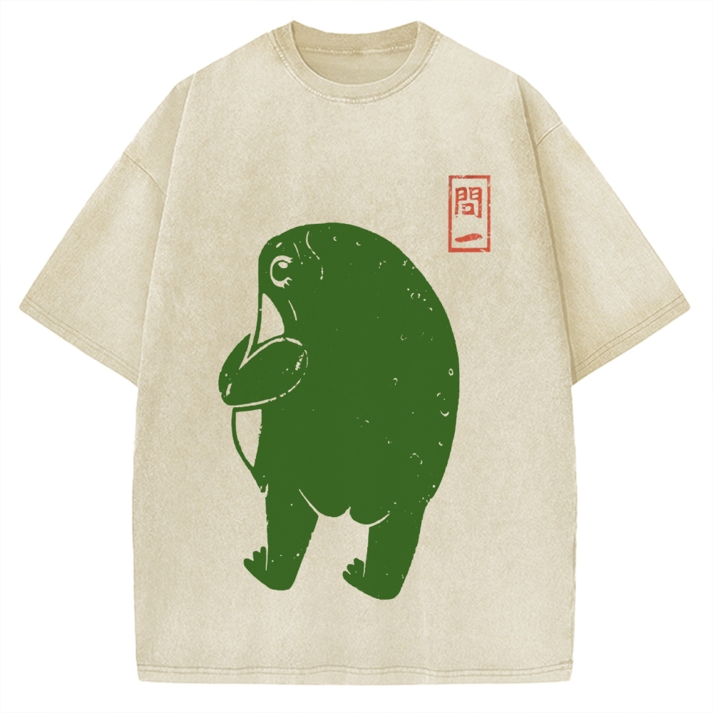 Frog Butt Vintage Washed T-shirt