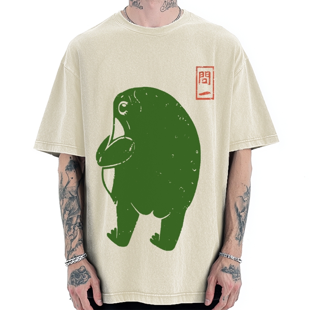 Frog Butt Vintage Washed T-shirt
