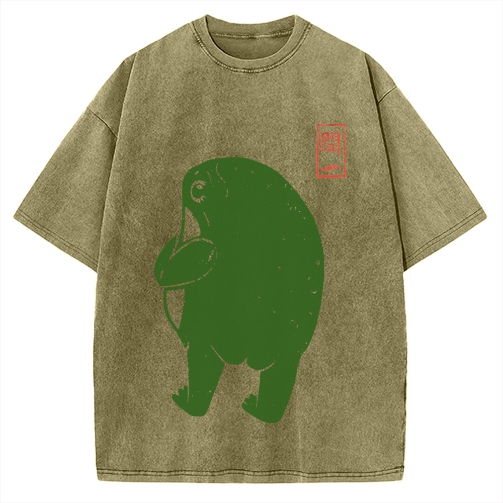 Frog Butt Vintage Washed T-shirt