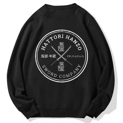 Hattori Hanzo Sword Company Cotton Sweatshirt