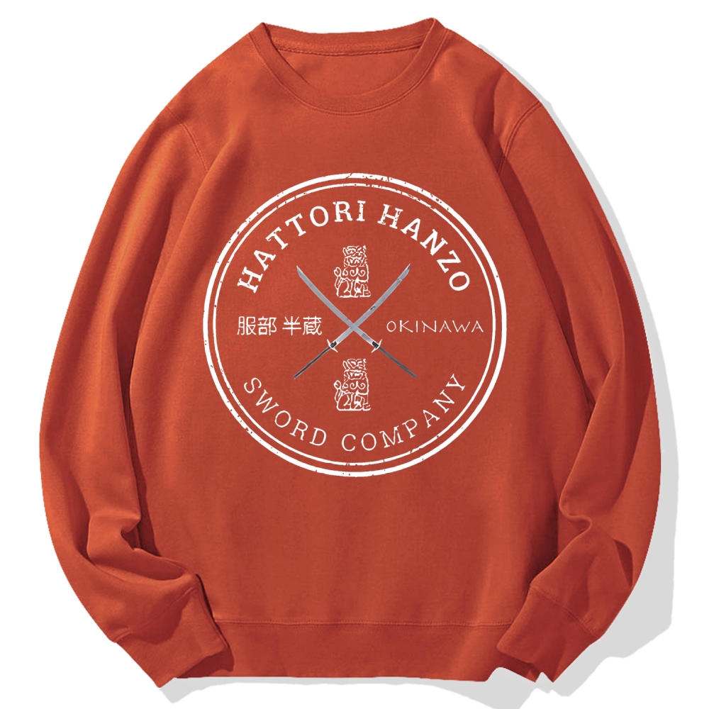 Hattori Hanzo Sword Company Cotton Sweatshirt