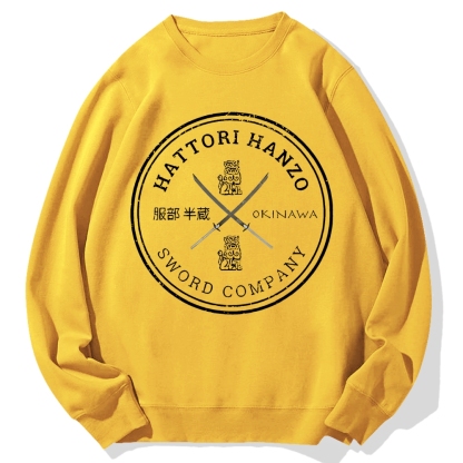 Hattori Hanzo Sword Company Cotton Sweatshirt