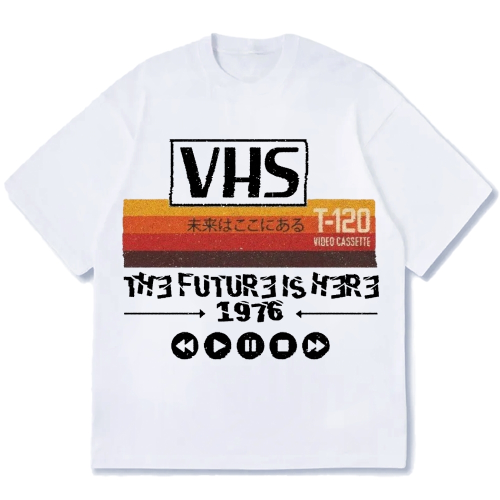 VHS Cotton casual T-shirt