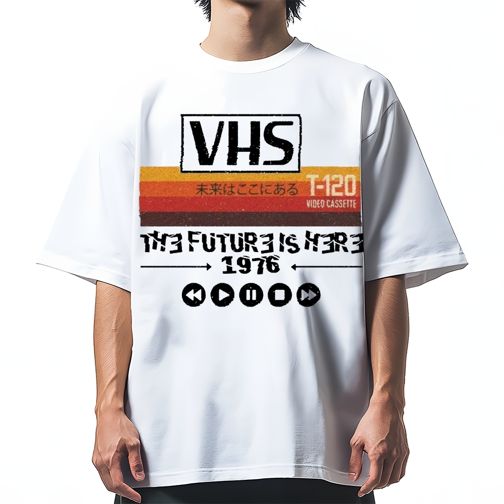 VHS Cotton casual T-shirt