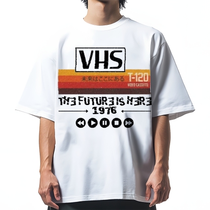 VHS Cotton casual T-shirt