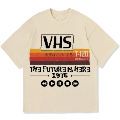 VHS Cotton casual T-shirt
