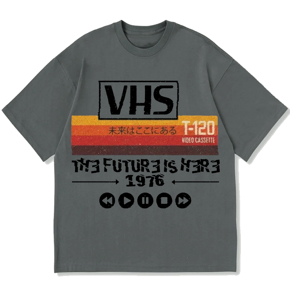 VHS Cotton casual T-shirt