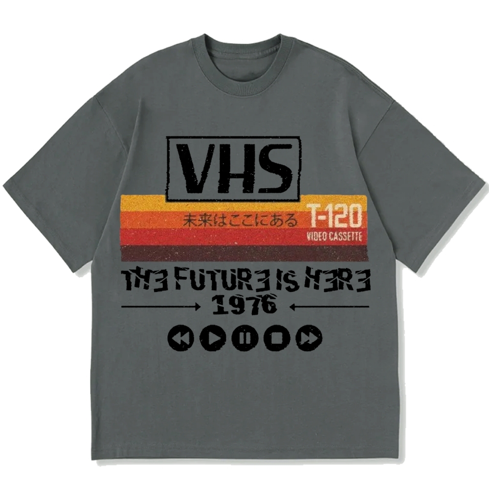 VHS Cotton casual T-shirt