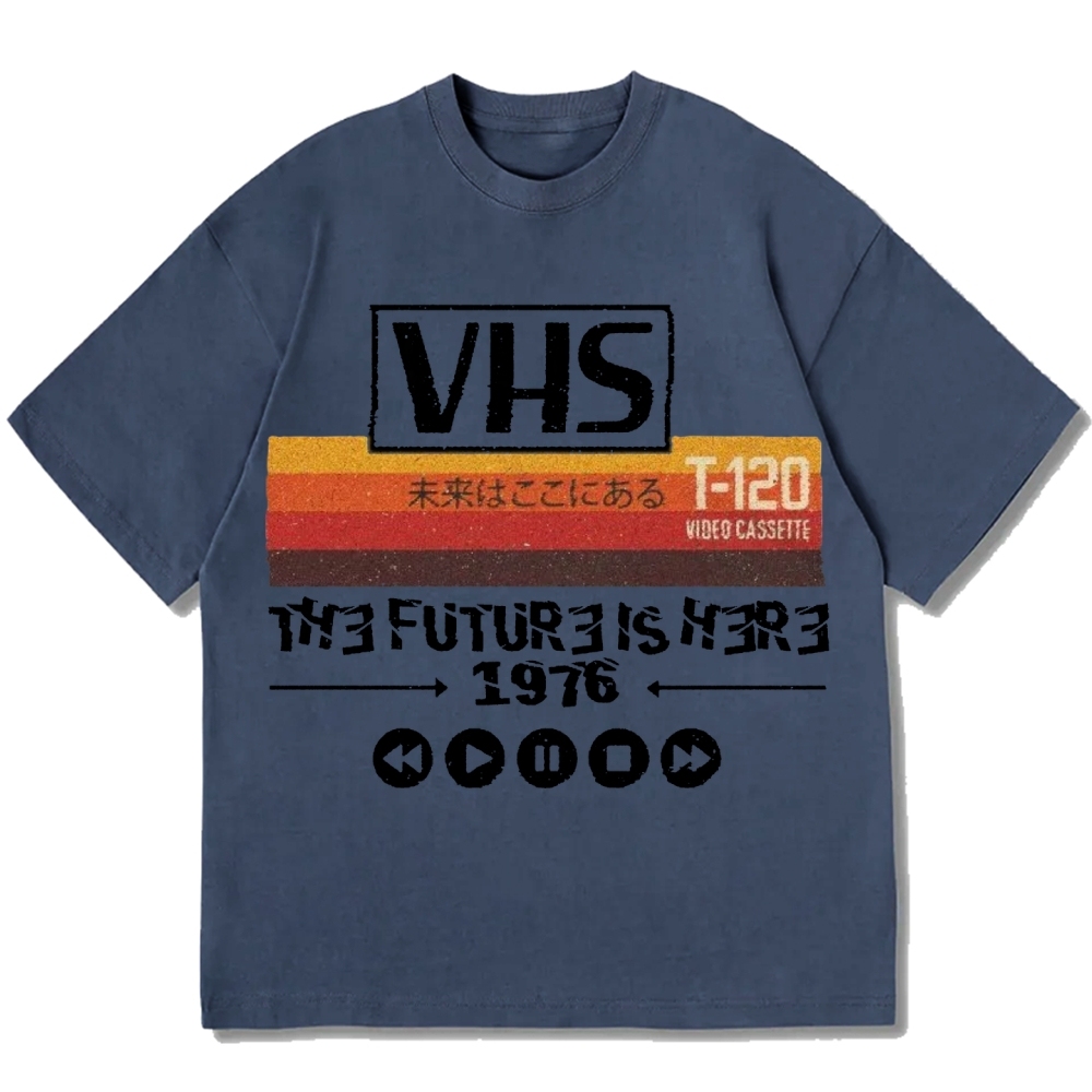 VHS Cotton casual T-shirt