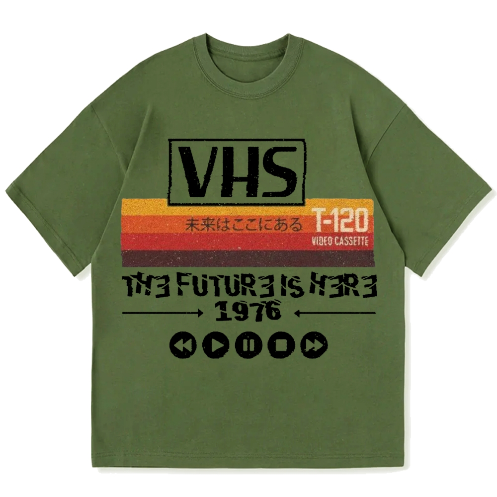 VHS Cotton casual T-shirt
