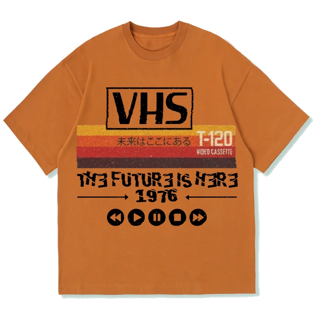 VHS Cotton casual T-shirt