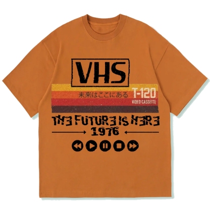 VHS Cotton casual T-shirt