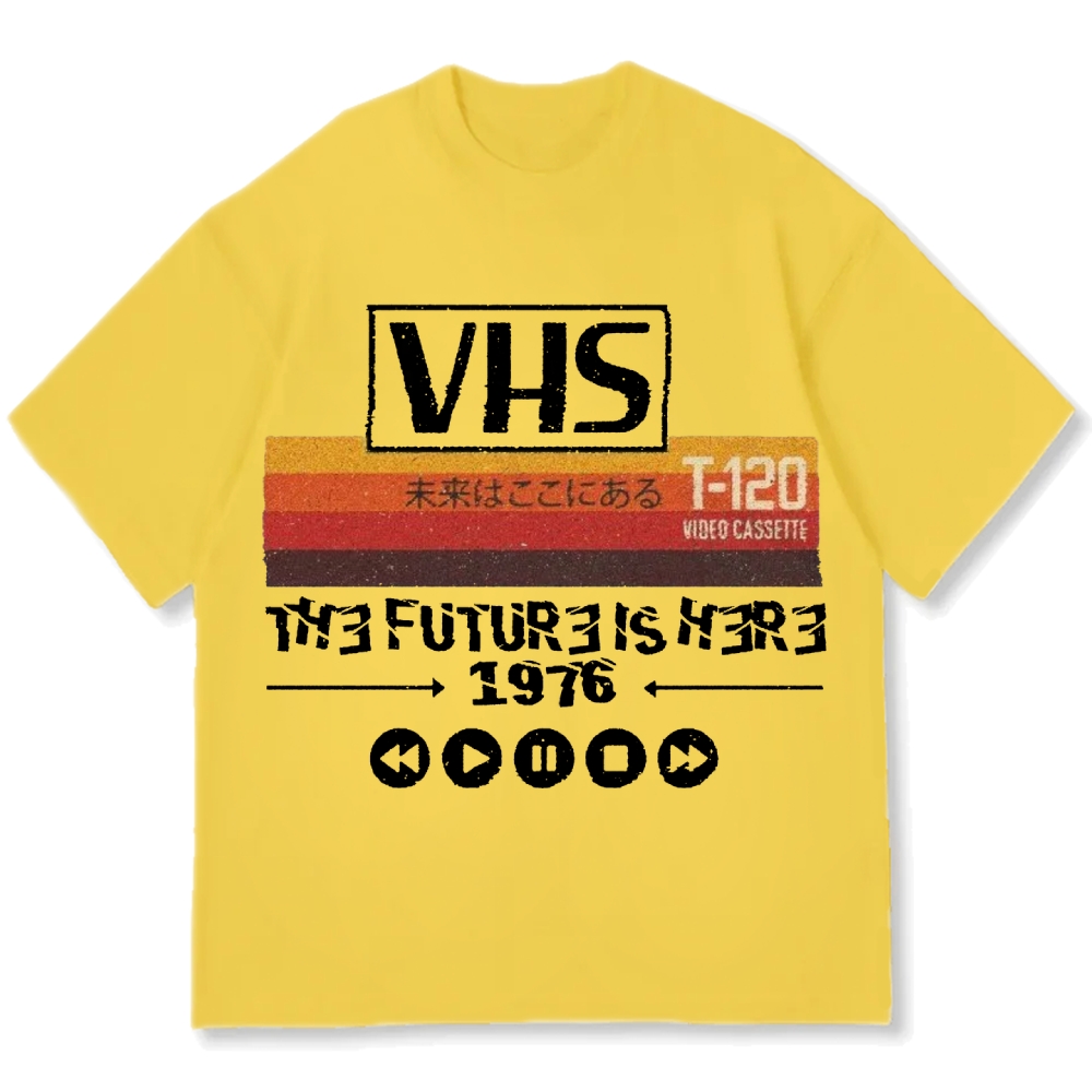VHS Cotton casual T-shirt