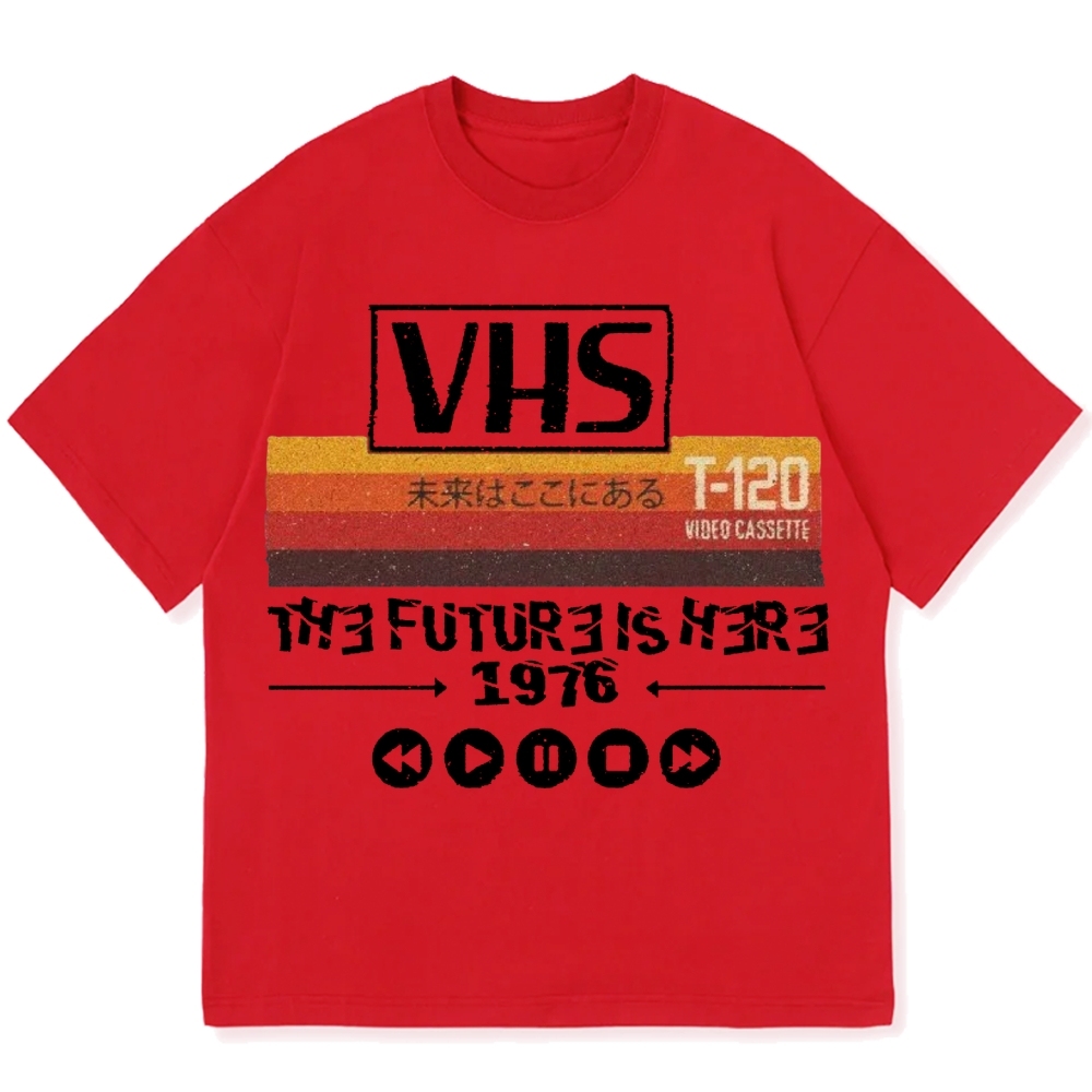 VHS Cotton casual T-shirt