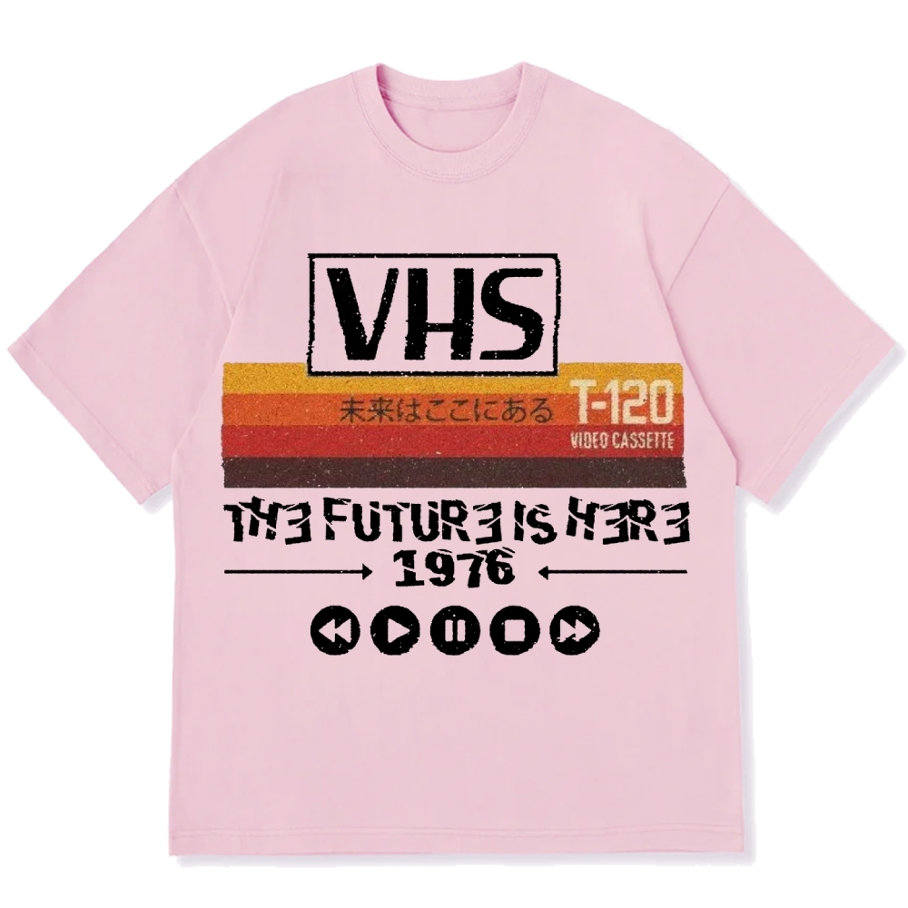 VHS Cotton casual T-shirt