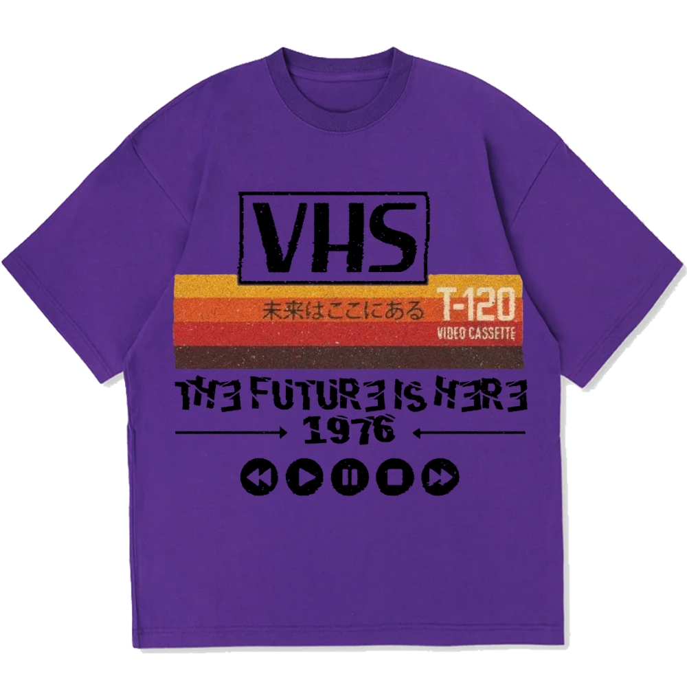 VHS Cotton casual T-shirt
