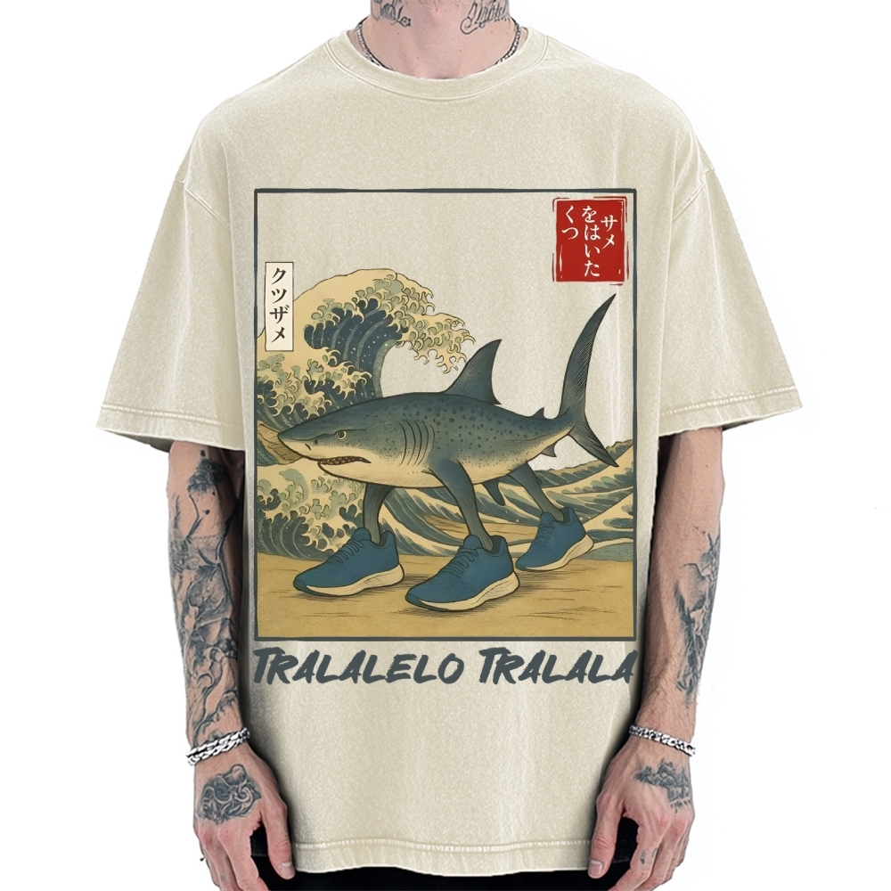 Vintage Washed T-shirt 2507002069