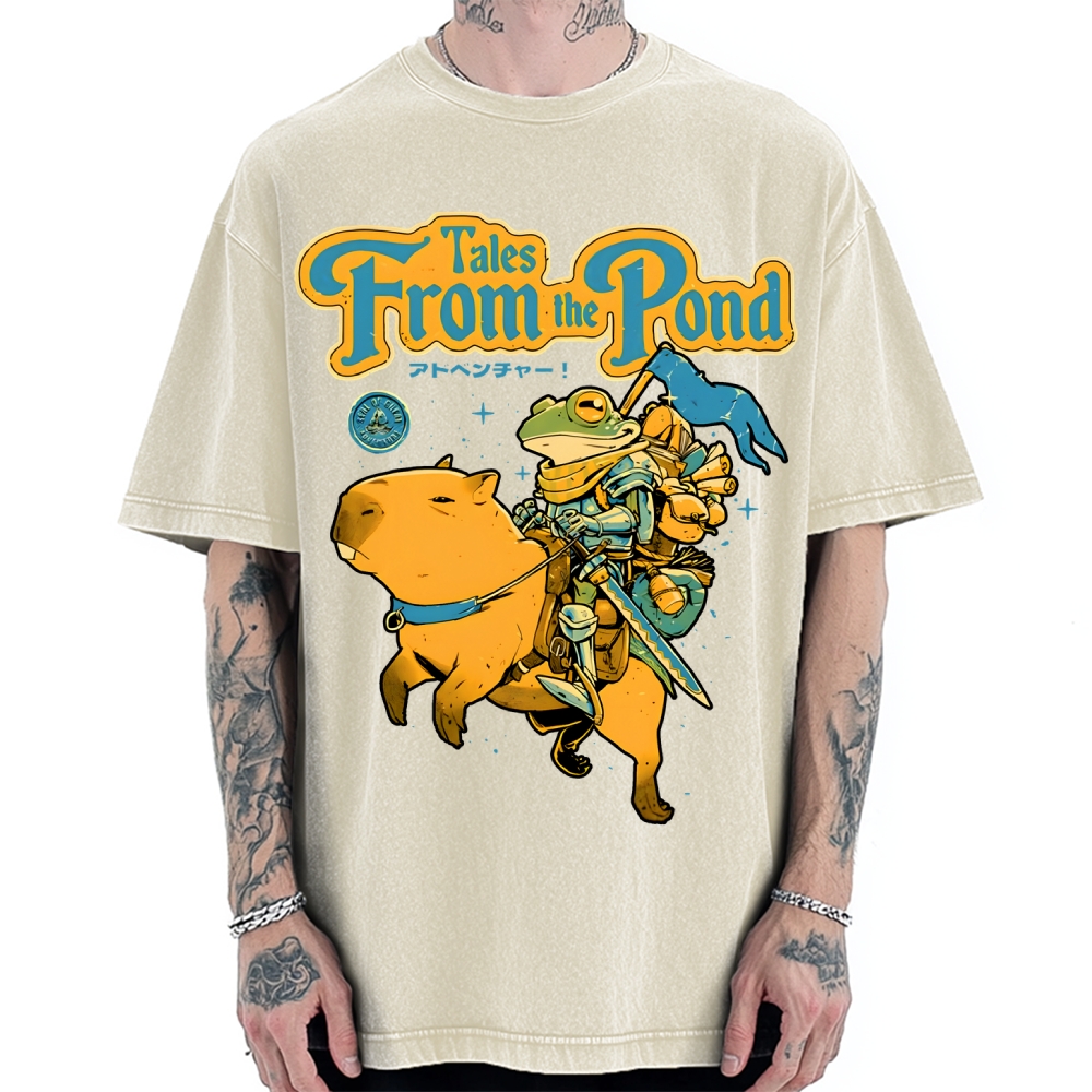 Vintage Washed T-shirt 2507002070