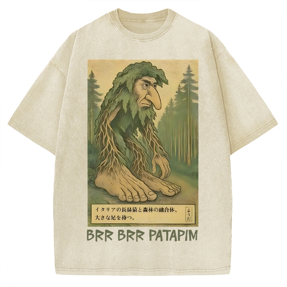 Vintage Washed T-shirt 2507002082