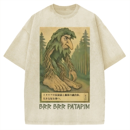 Vintage Washed T-shirt 2507002082