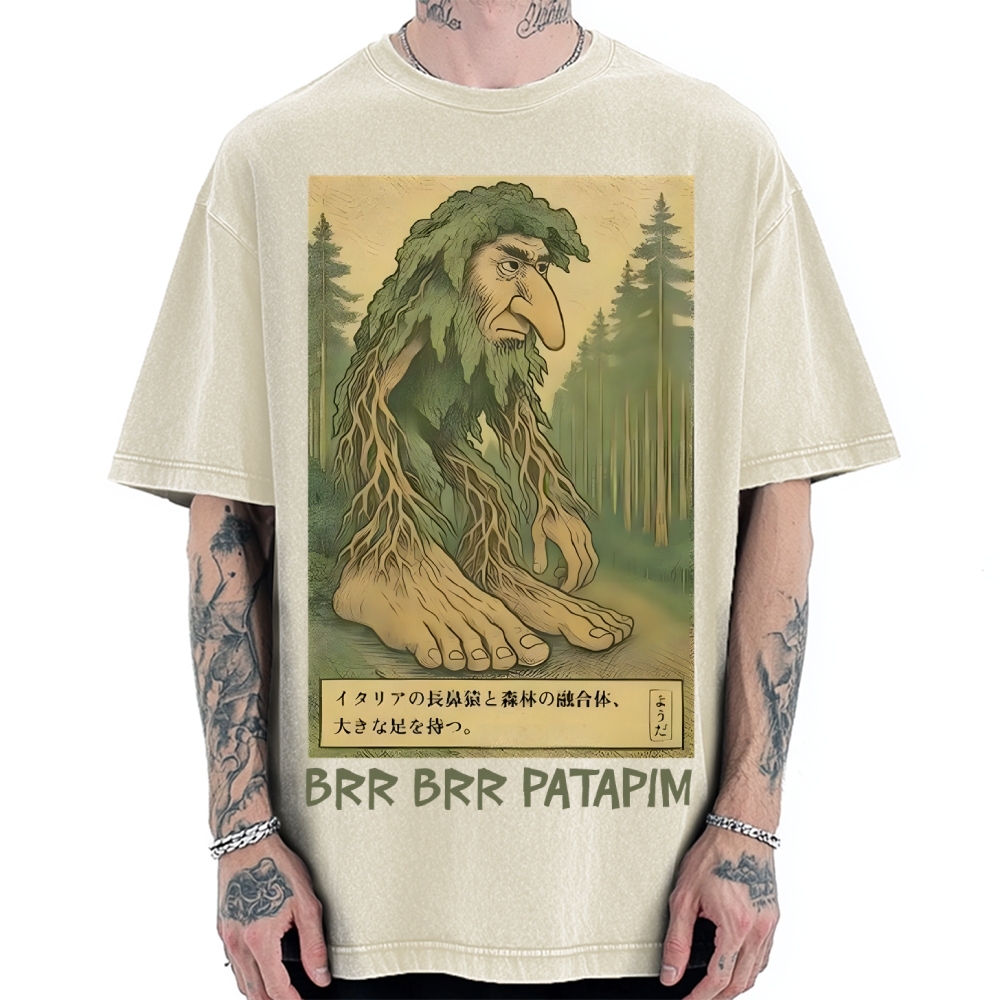 Vintage Washed T-shirt 2507002082