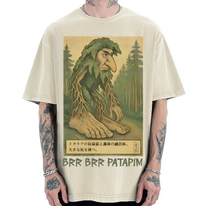 Vintage Washed T-shirt 2507002082