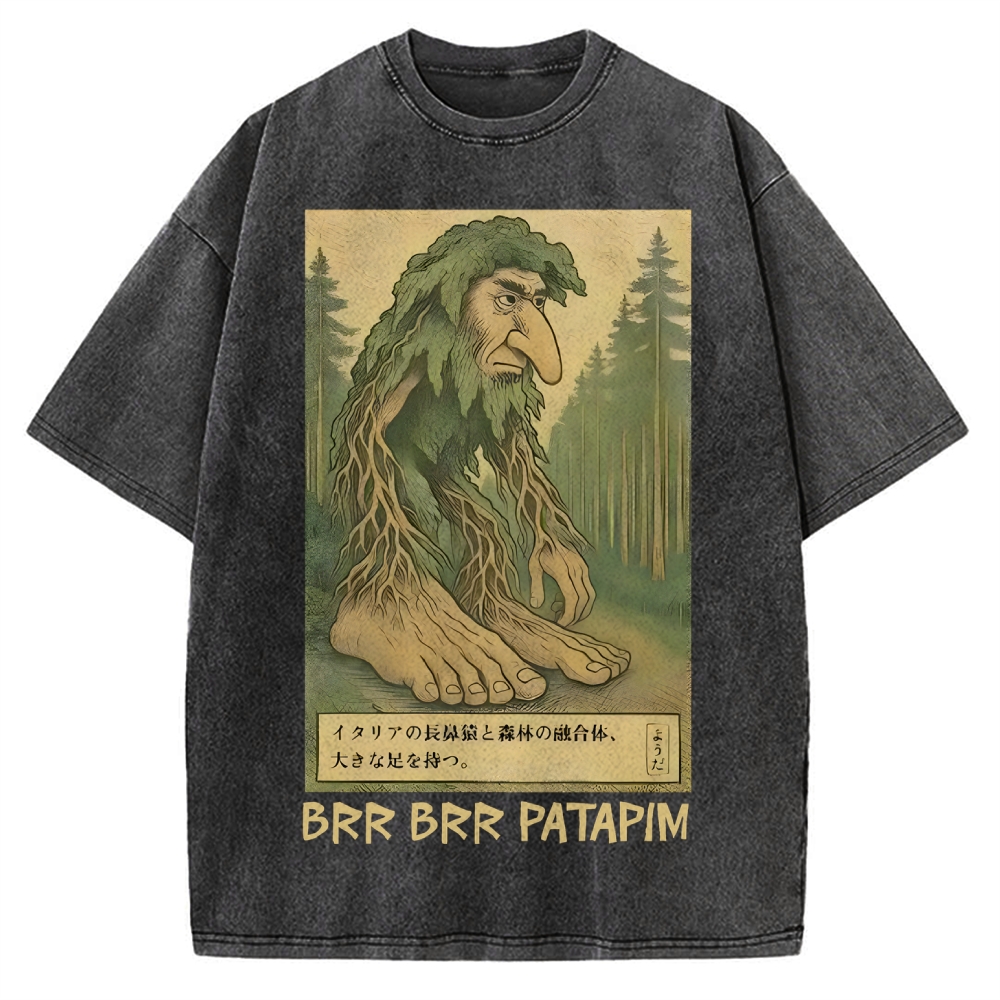 Vintage Washed T-shirt 2507002082