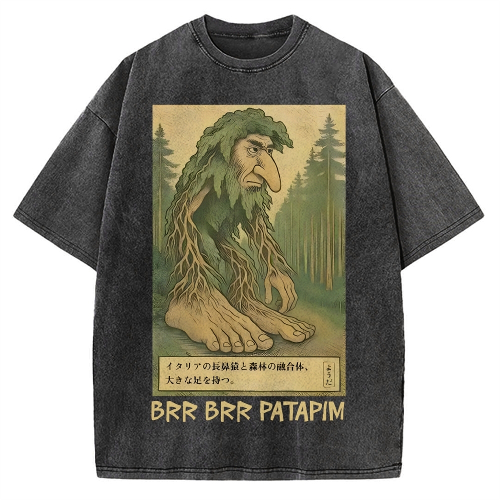 Vintage Washed T-shirt 2507002082