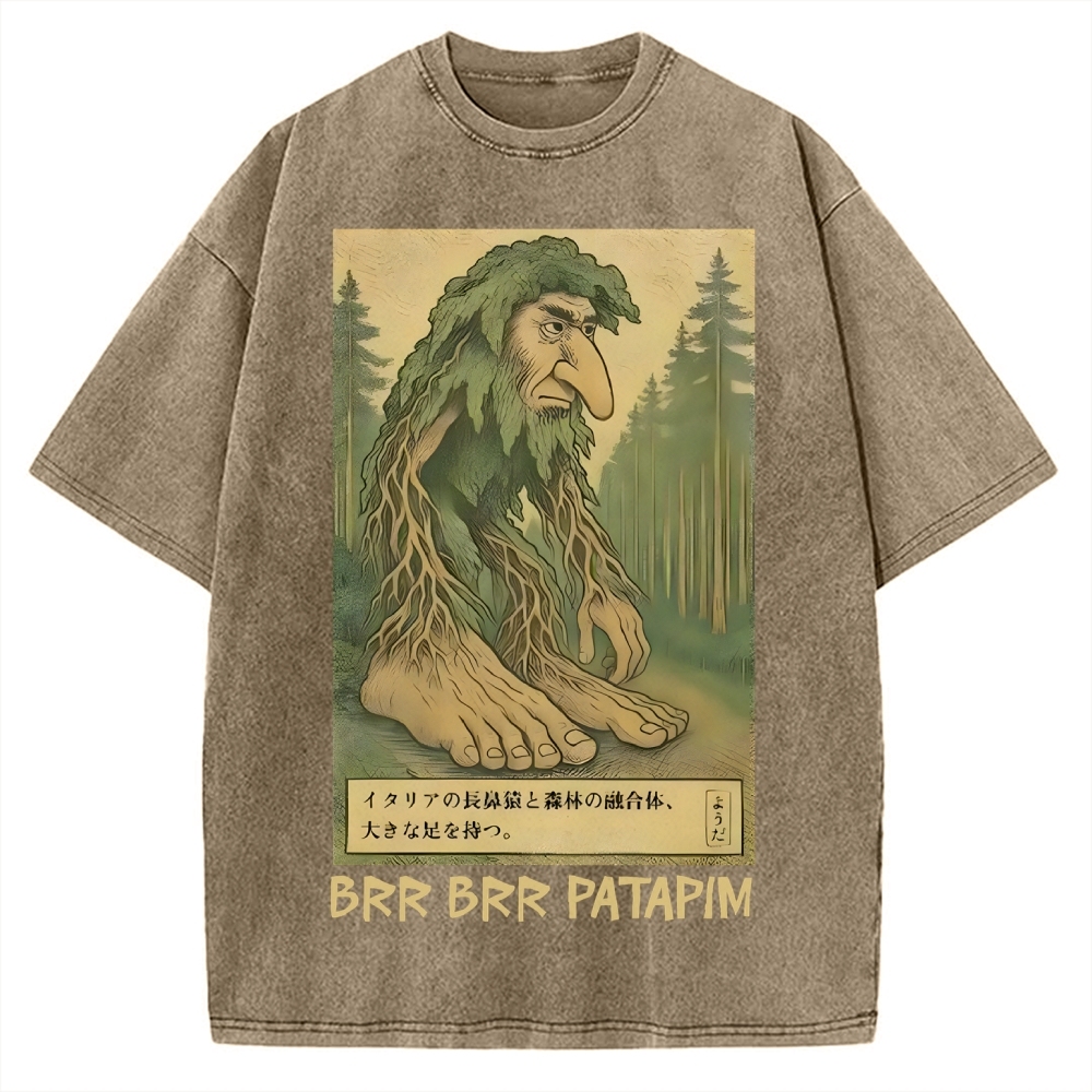 Vintage Washed T-shirt 2507002082