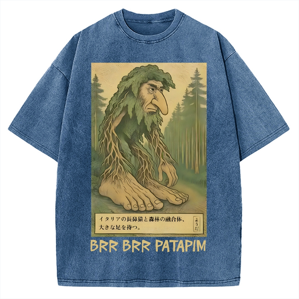 Vintage Washed T-shirt 2507002082