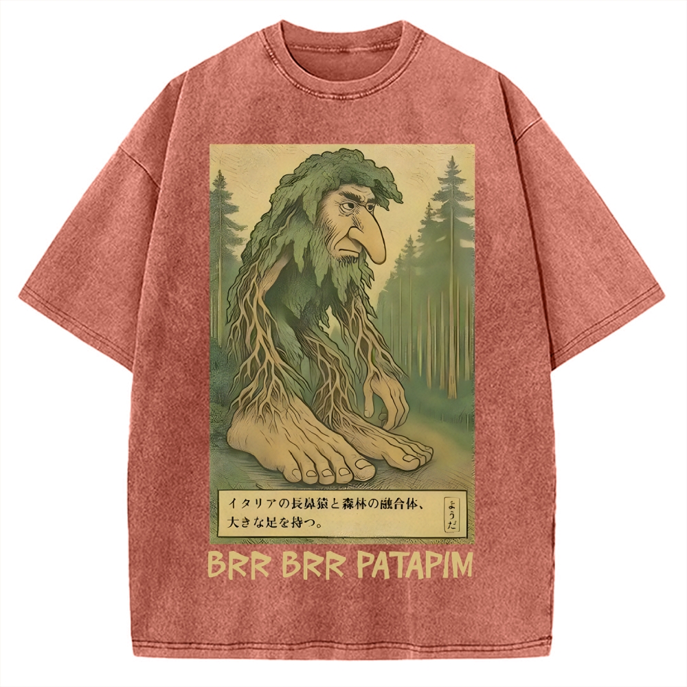 Vintage Washed T-shirt 2507002082