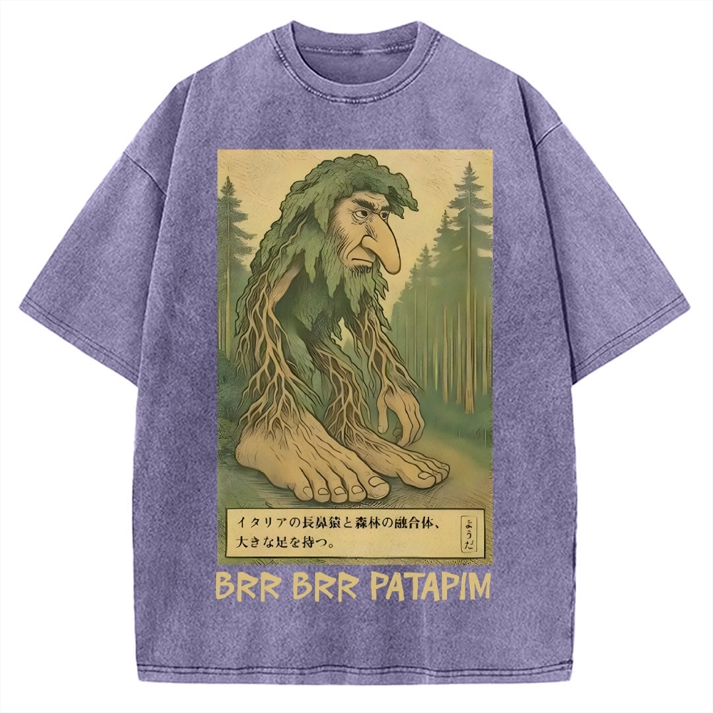 Vintage Washed T-shirt 2507002082