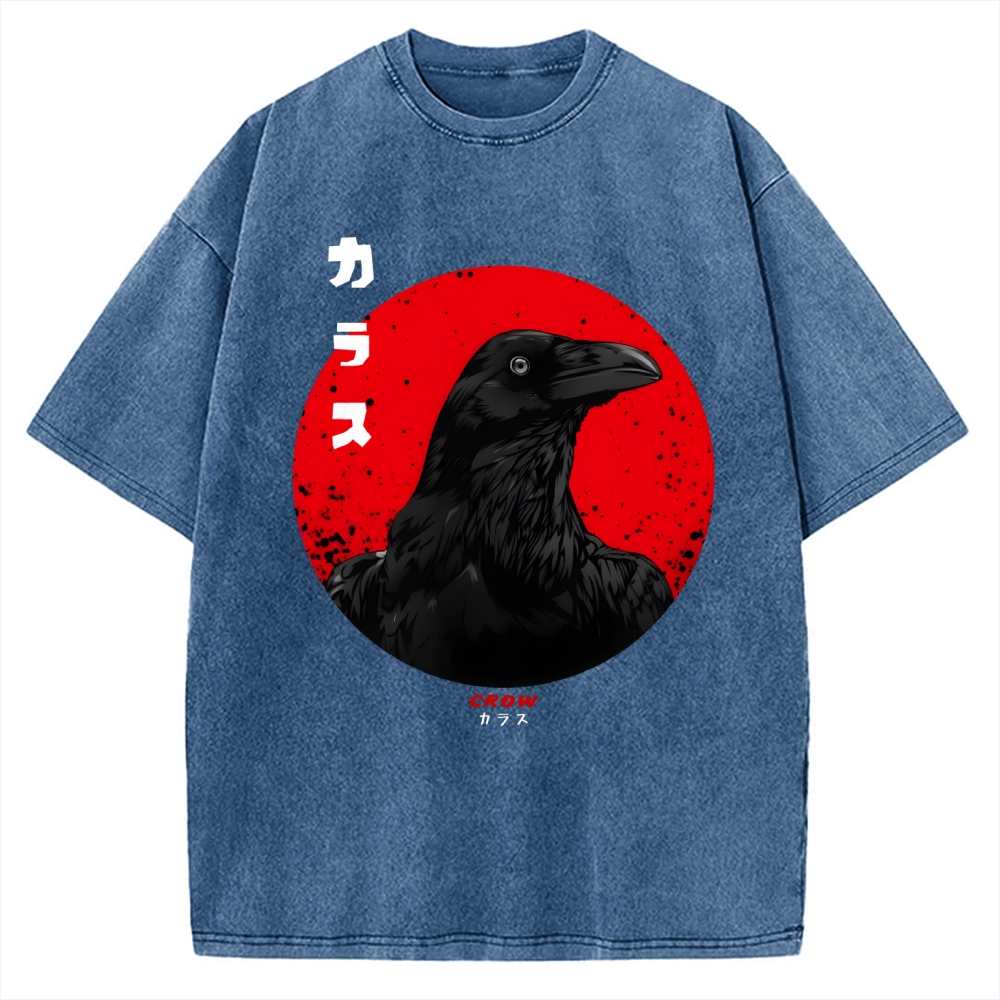 Crow Vintage Washed T-shirt