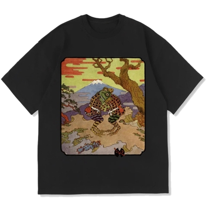 Frog Sumo Cotton casual T-shirt