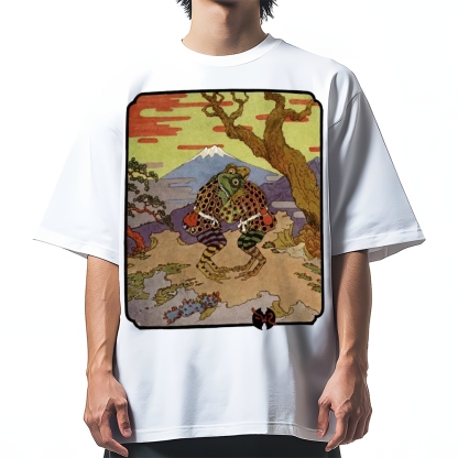 Frog Sumo Cotton casual T-shirt