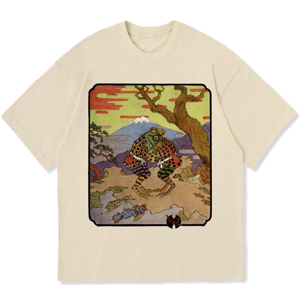 Frog Sumo Cotton casual T-shirt